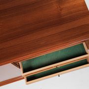 Midcentury Danish highboard in teak by E.W. Bach for Sejling Skabe 1960s - with 4 doors & 4 drawers