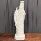 Virgin giving birth in 19th century earthenware St. Mary