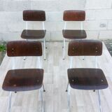 ♻️Set of 4 chairs Vintage and design Marko Kooistra