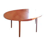 Scandinavian extensible table, butterfly extension circa 1960