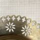 Silver metal basket dimension: height -5cm- width -34cm- depth -20cm-