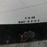 US texaco advertising plate from 1958