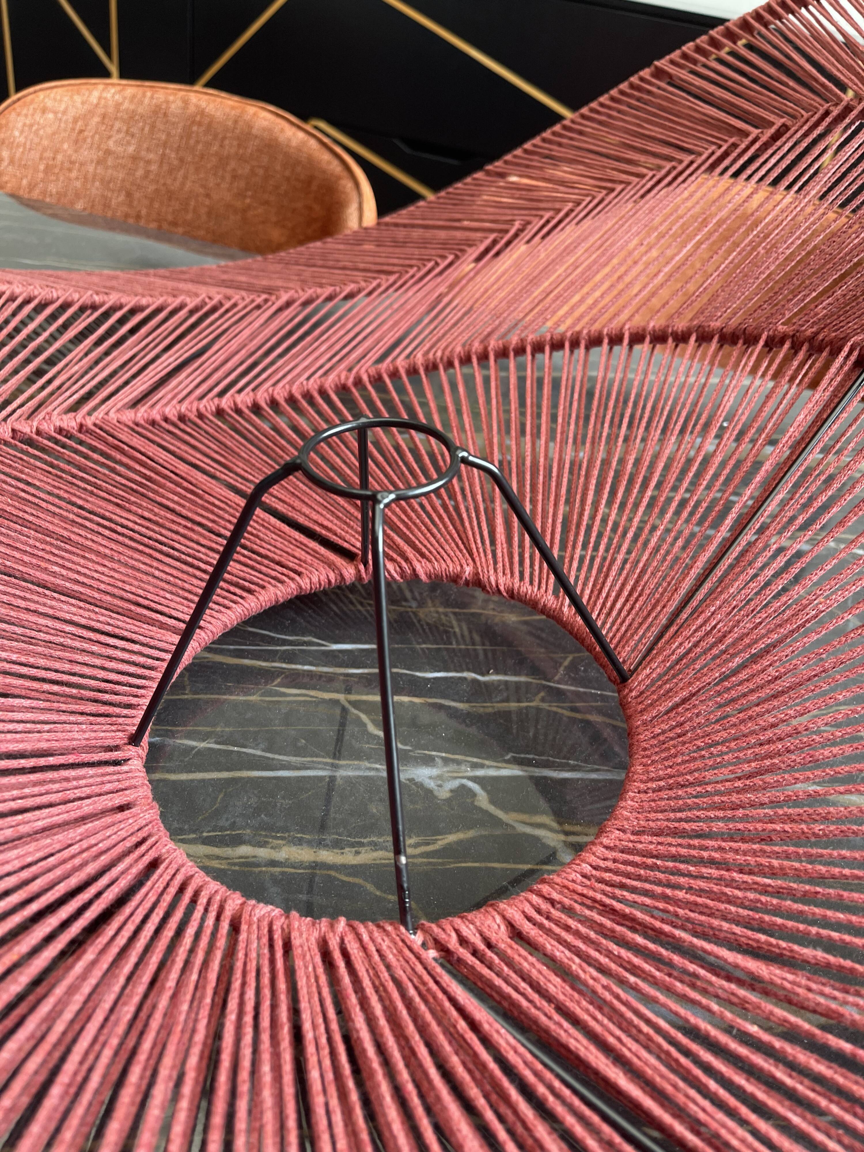 Terracotta lampshade