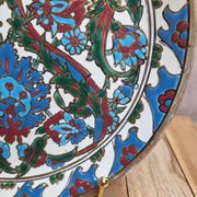 Vintage decorative plate Nassos Rodos-Hellas hand-painted