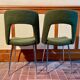2 chaises de conférence vintage