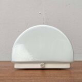 Wall lamp in glass from the Postmodern T+L Royal Typ L 133 series by Keuco, 1980s.