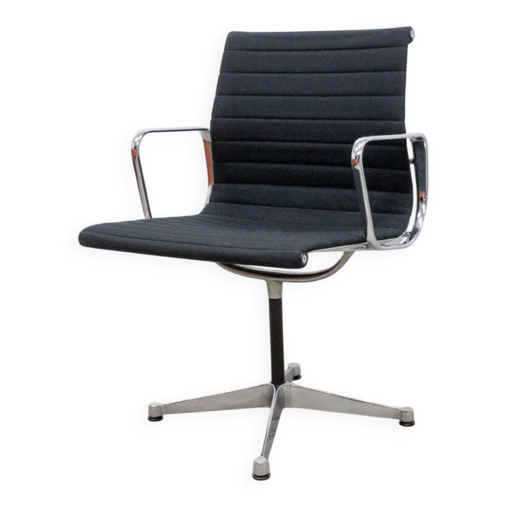 Herman Miller EA108 chair in black and chrome