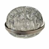 Crystal flower frog from Reims