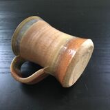 Mug grès flammé signé