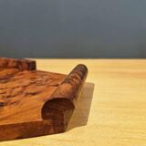 Office organiser / Wooden thuya catchall