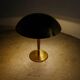 Vintage Finnish "5061" Brass Table Lamp by Paavo Tynell for Taito, 1940s