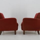 Ensemble de deux fauteuils Art Déco par Halabala pour UP Zavody, 1930s