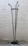 Vintage tubular chrome coat rack, 1970s