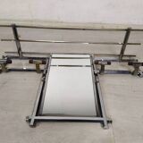 Art Deco chrome coat rack