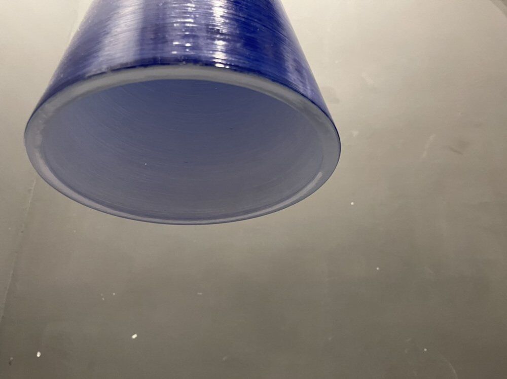 Mid-century italian murano glass light pendants, set of 2