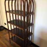 Rattan shelf