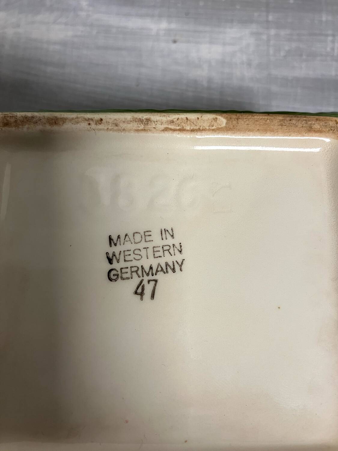 Vntage-Pot à lait et sucrier-West Germany