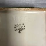 Vntage-Pot à lait et sucrier-West Germany