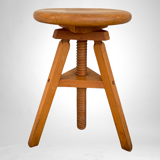 Screw tripod workshop stool 1950