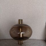 Sciolari smoked glass wall light 1970