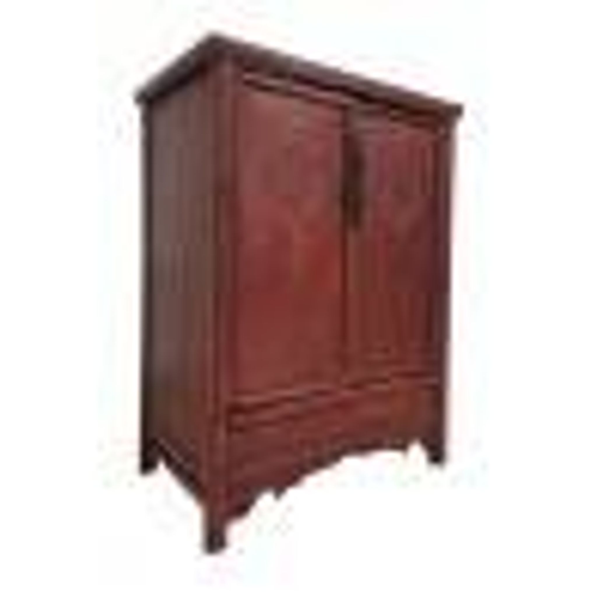 Antique Chinese wardrobe from the Qing dynasty.