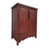 Antique Chinese wardrobe from the Qing dynasty.