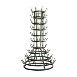 Vintage green bottle holder