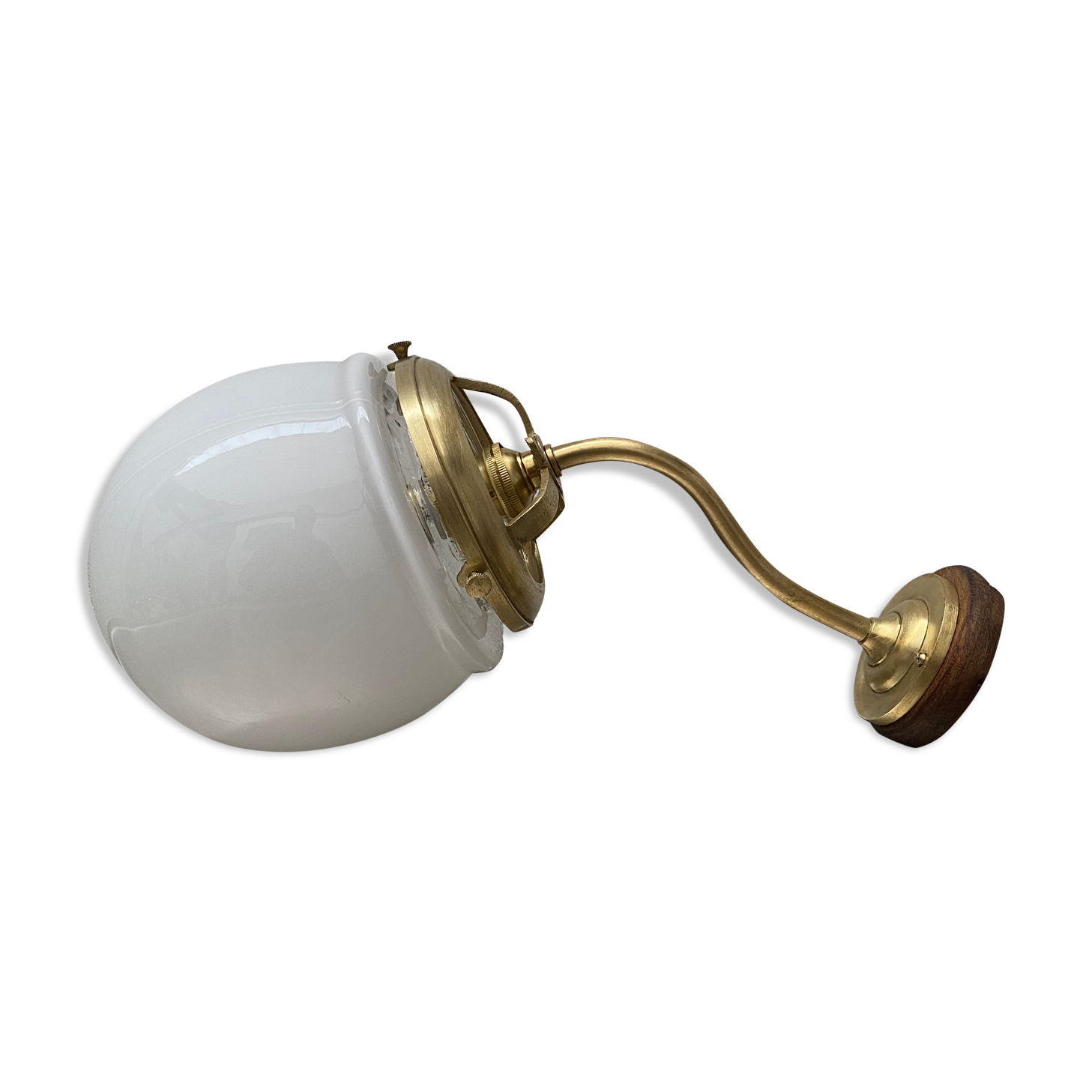 Ancient opaline 1950 vintage opaline