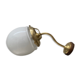 Ancient opaline 1950 vintage opaline