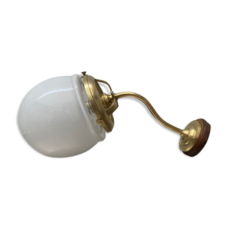 Ancient opaline 1950 vintage opaline