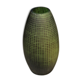 Vase glass "Geometry" 1970
