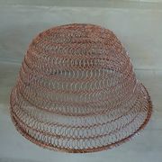 2 metal wire fruit baskets