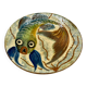 Wall plate fish – Puigdemont ceramic, 1960s