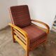 Vintage Scottish reclining armchair 1960s