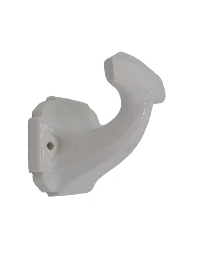 Porcelain coat hook