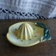 Citrus press lemon in slurry