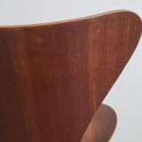 Chair 3107 by Arne Jacobsen for Fritez Hansen old edition