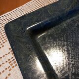 Glazed ceramic centrepiece signed Vila Clara