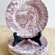 6 assiettes dessert vintage - Staffordshire A. Meakin