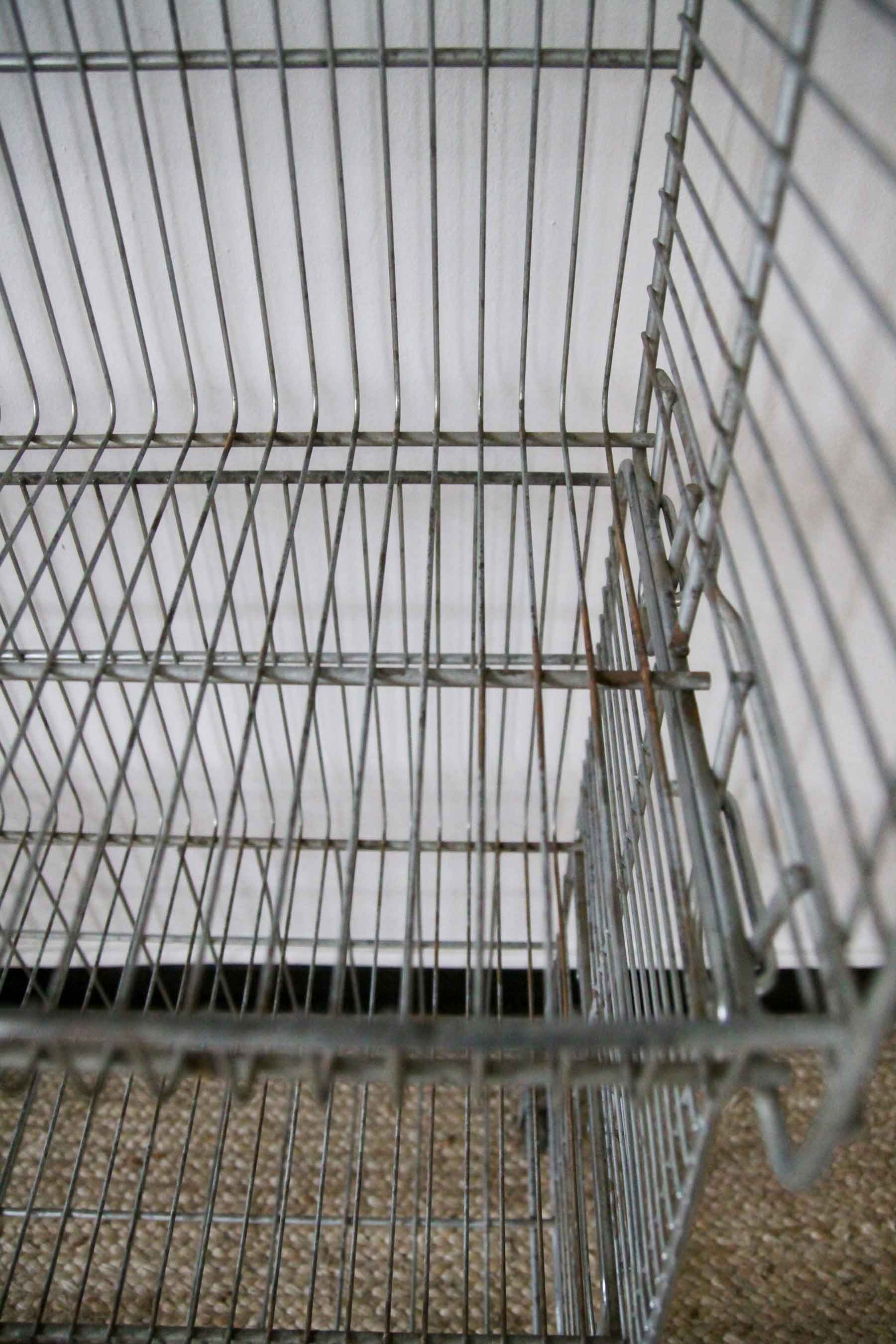 Vintage grocery shelf