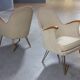 Paire de fauteuils années 50/60