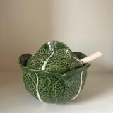 Soupiere cabbage in slip