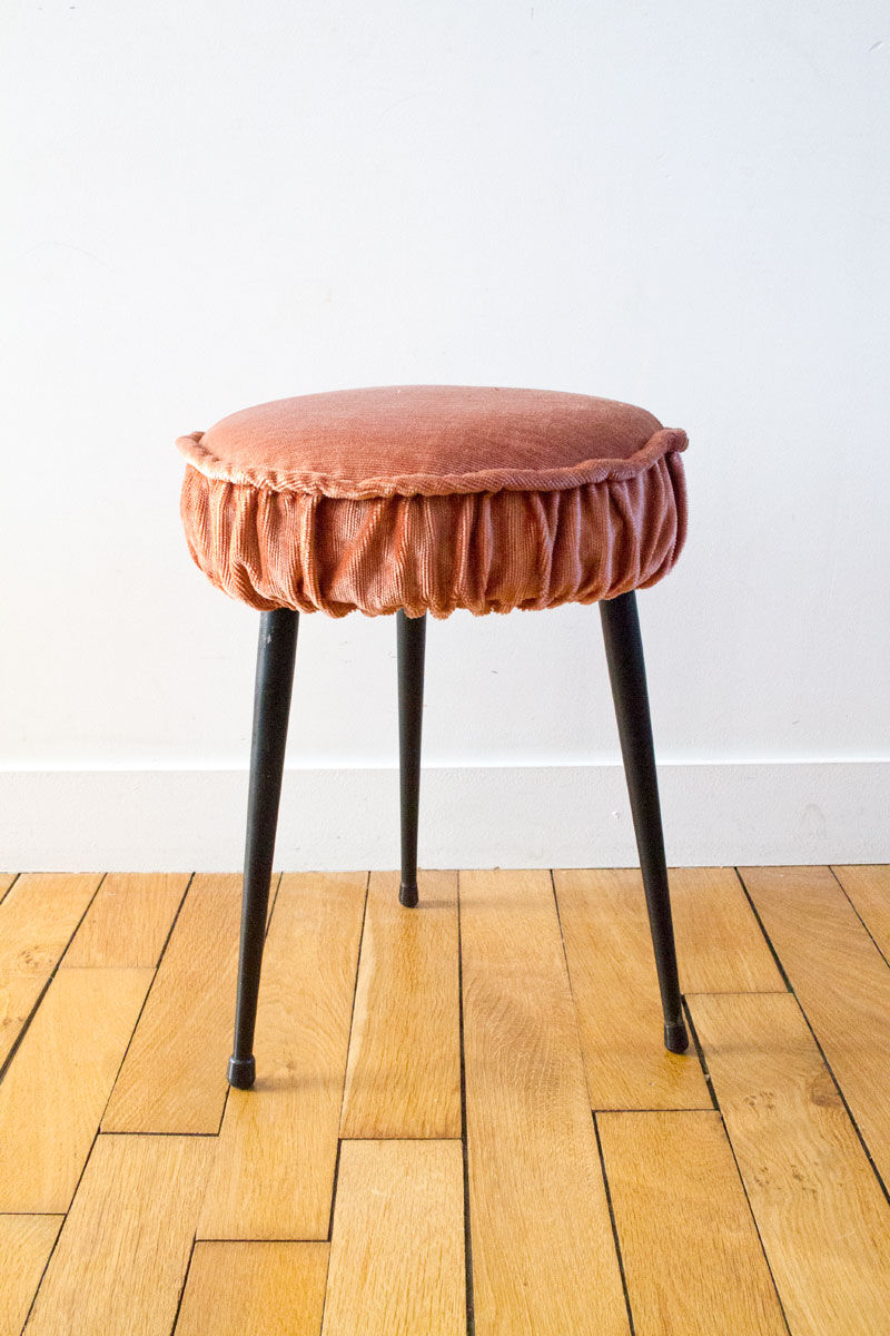 Vintage tripod stool