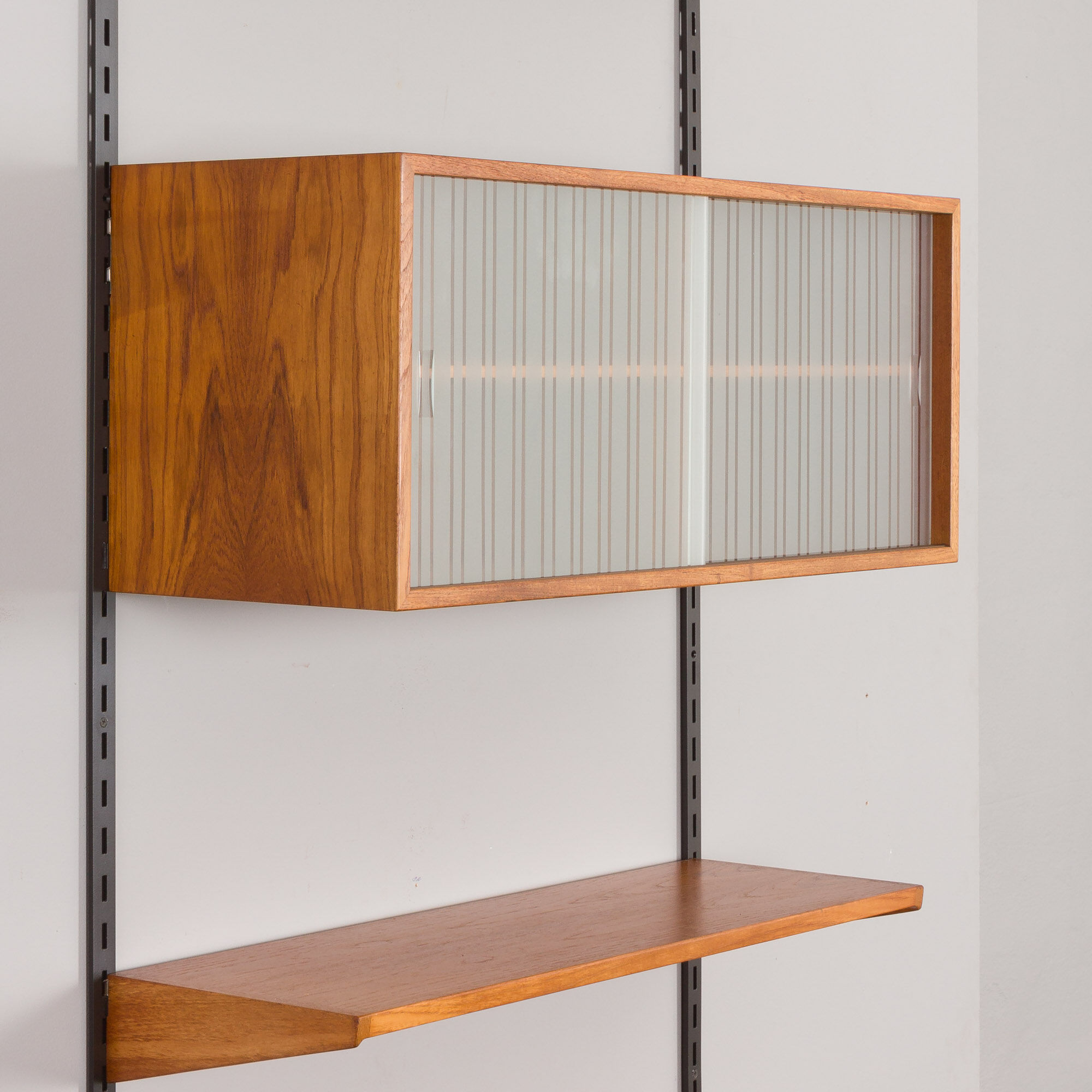 Scandinavian bookcase in teak by Kai Kristiansen for FM Mobler Denmark 1960s