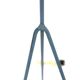 Lampadaire scandinave "tripode" en métal, Suède, 1950