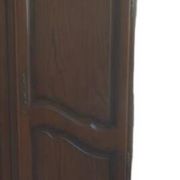Armoire ancienne, armoire style Louis XV en bois massif
