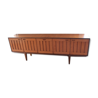 Enfilade design scandinave en teck années 60