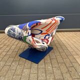 Artifort Ribbon chair by Pierre Paulin, Pierre Frey: The Painter's Canvas