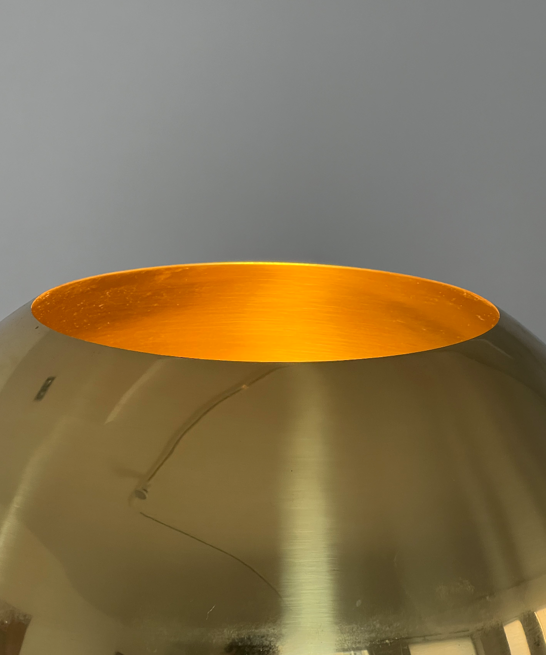 Brass desk lamp by Florian Schulz, 70s.