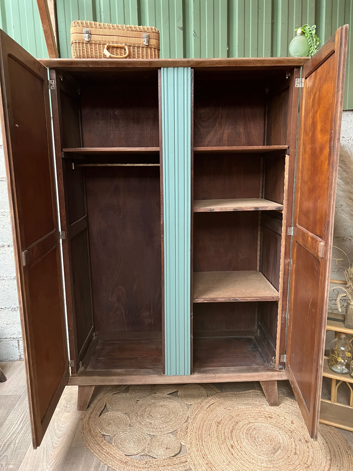 Vintage wardrobe restyled